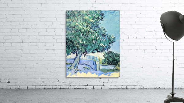 Blossoming chestnut tree 2 Wall Preview