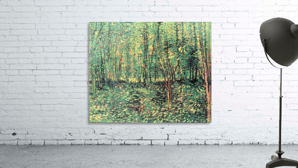 Trees and undergrowth Wall Preview
