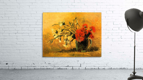 Vase with Carnations Wall Preview