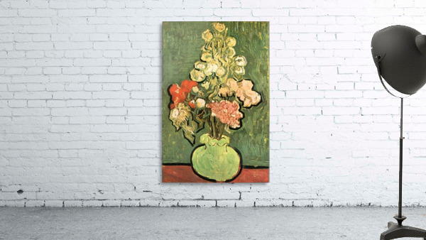 Vase with Roses Wall Preview