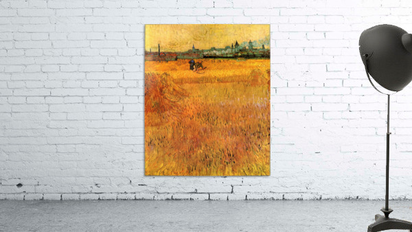 Arles View from the Wheat Fields Wall Preview