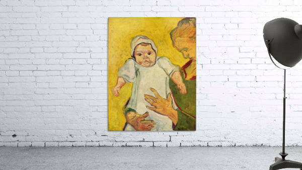Augustine Roulin with her infant Wall Preview