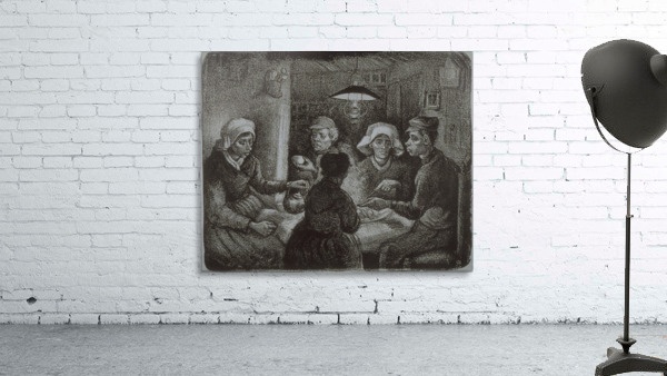 Potato Eaters Wall Preview