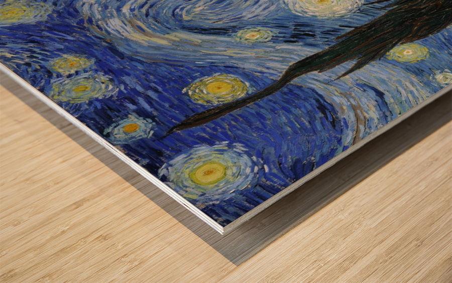 Starry Night Wood print
