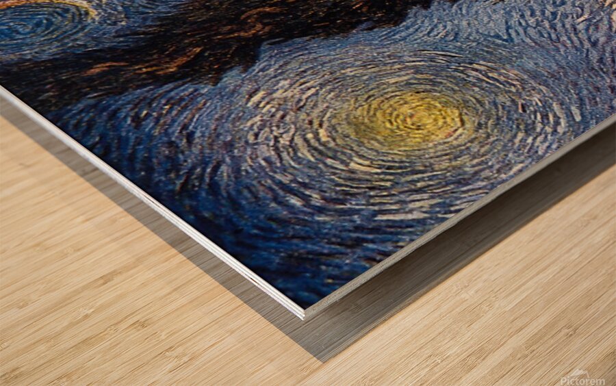 The Cypress Road Wood print