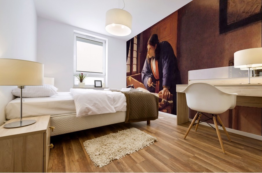The Geographer Mural print