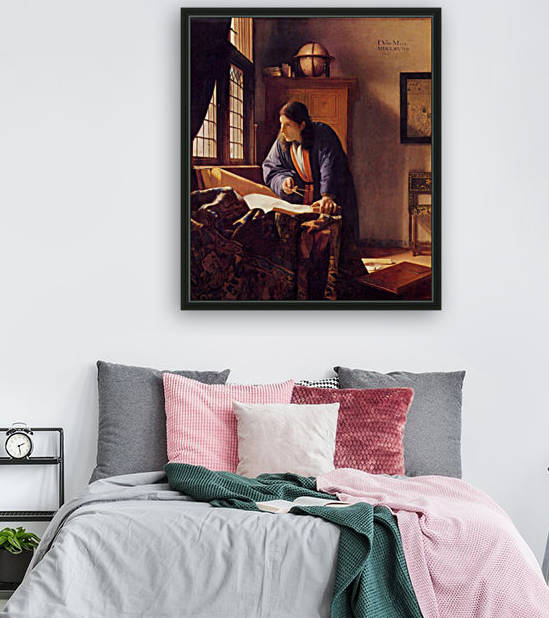 The Geographer by Vermeer
