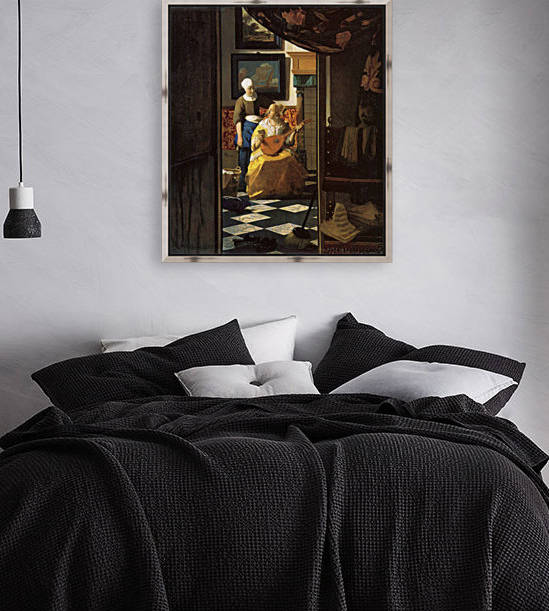 The love letter by Vermeer