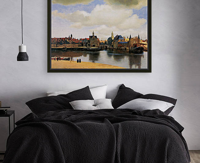 View of Delft by Vermeer