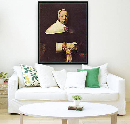Women s portrait by Vermeer