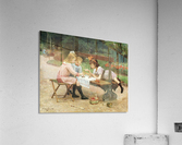 Children eating cherries Acrylic Print