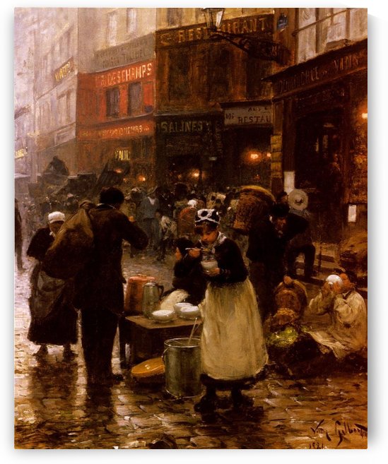 Le Jour De Marche by Victor Gilbert