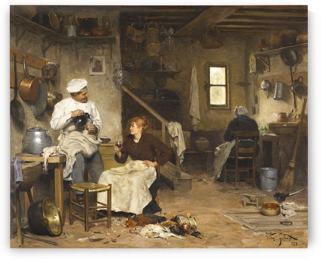 Les Cuisiniers by Victor Gilbert