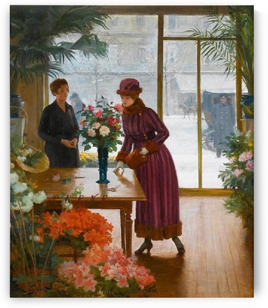 Florist by Victor Gilbert