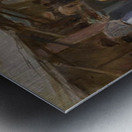 Precaution Metal print