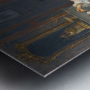 Un repas a deux Metal print