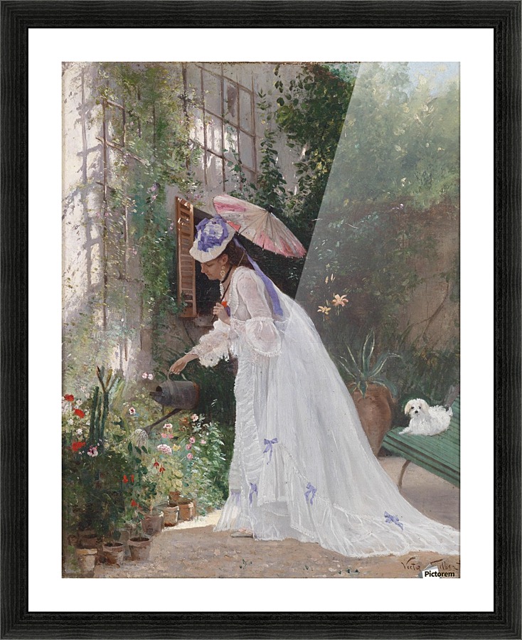 Flower Care Picture Frame print