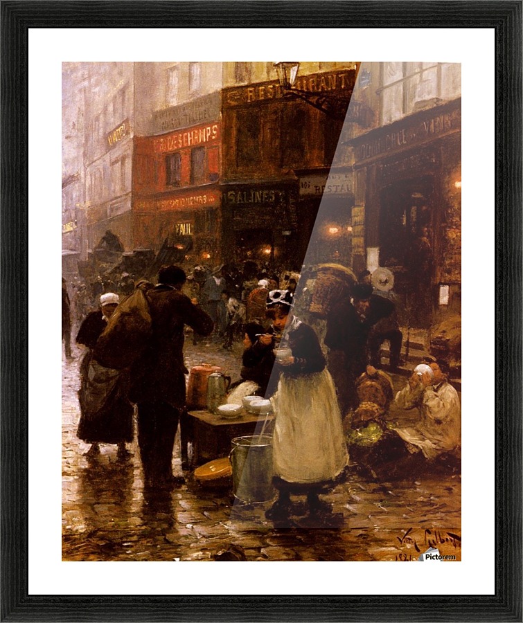 Le Jour De Marche Picture Frame print