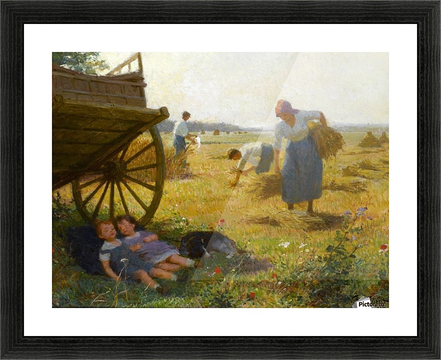 The Harvest Picture Frame print