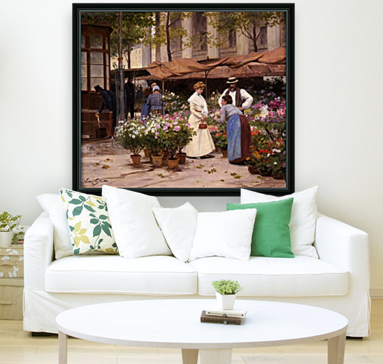 Marche aux Fleurs Reproduction