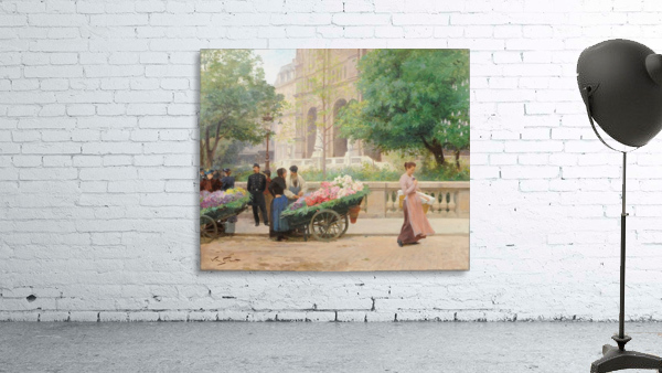 Flower sellers Wall Preview