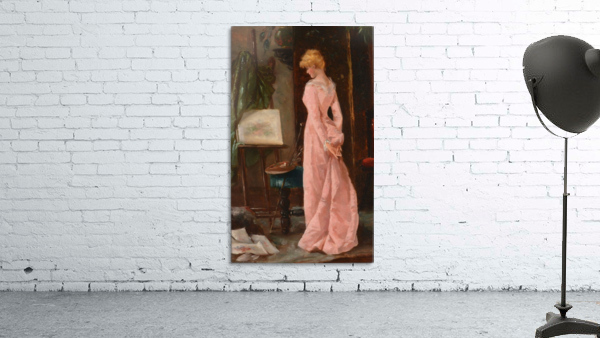 Elegant lady Wall Preview