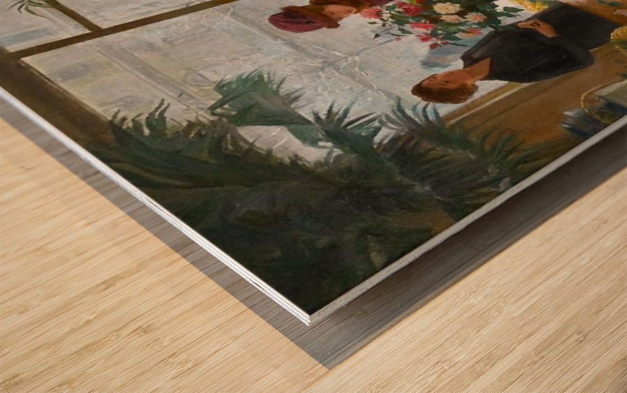 Florist Wood print