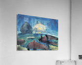 Hiddensoe (moon stairway) Acrylic Print