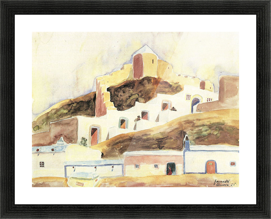 Almeria II Picture Frame print
