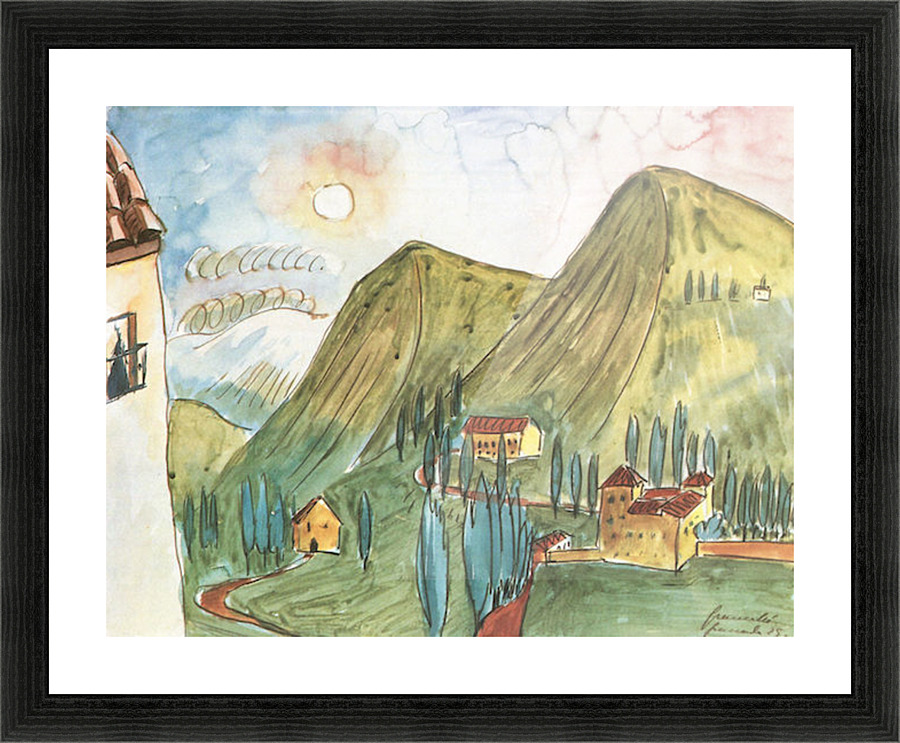 Granada Picture Frame print