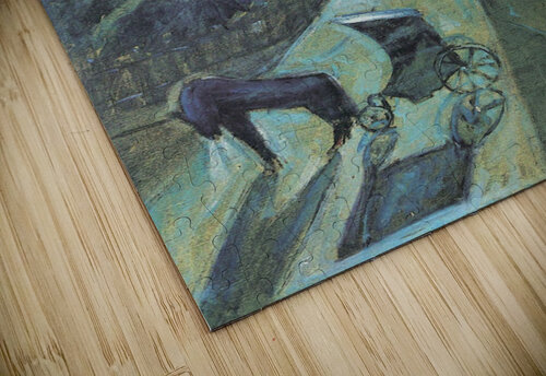 Moonscape with horse Walter Gramatte puzzle