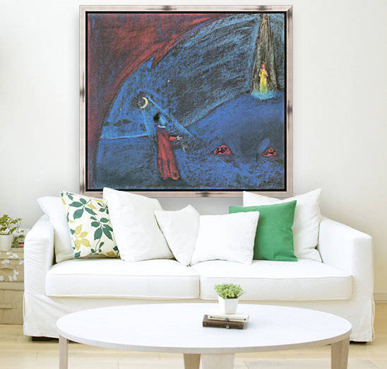 The dreaming boy II by Walter Gramatte