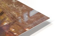 Sunset Red and Gold HD Metal print