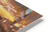 The Storm at Sunset HD Metal print