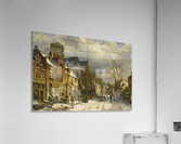 Winter streetscene Acrylic Print