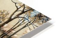 Behind the sledge HD Metal print