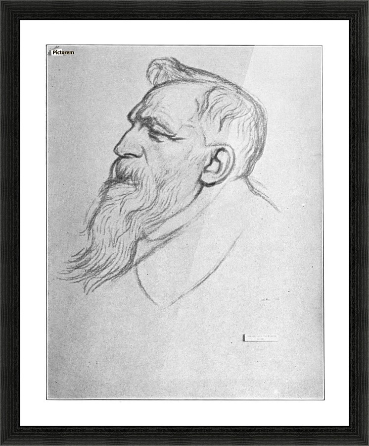 Auguste Rodin Picture Frame print
